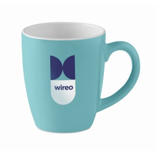 Taza cerámica de color 300ml personalizable